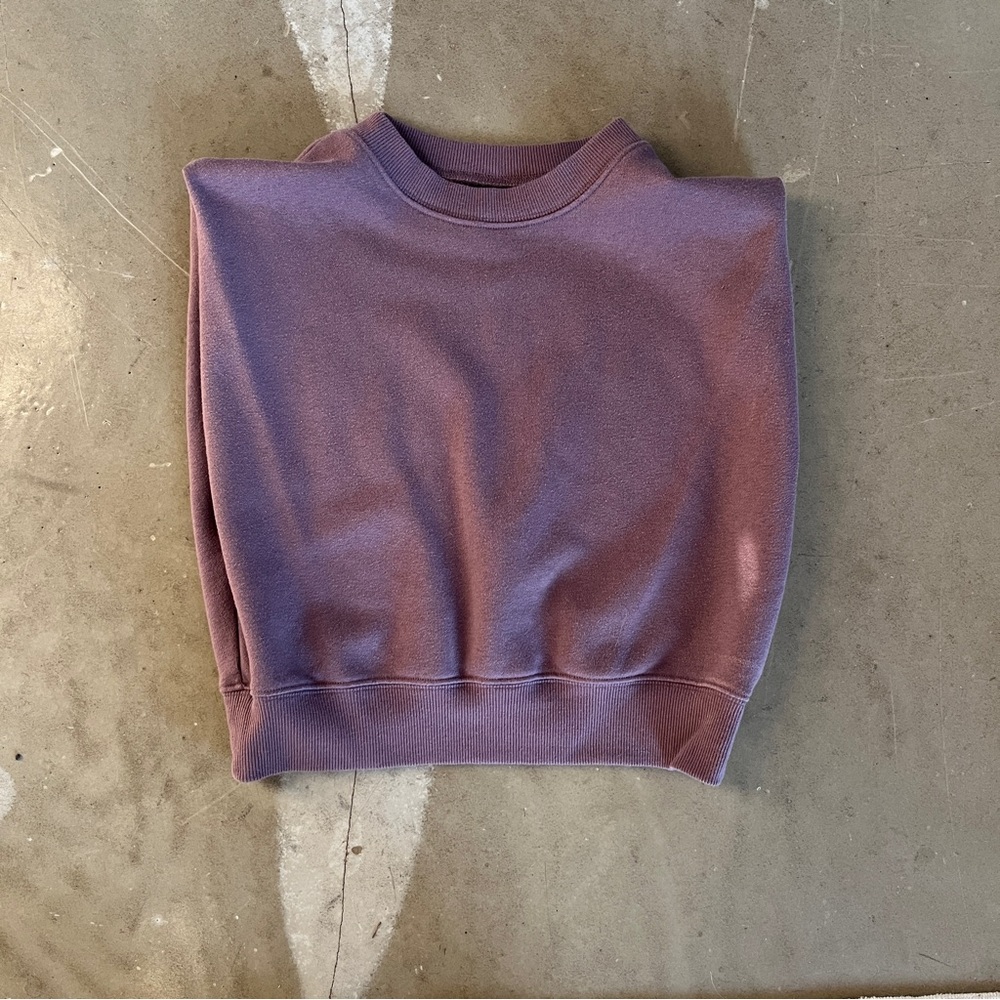 Wild Fable Sleeveless Sweatshirt Vest Purple